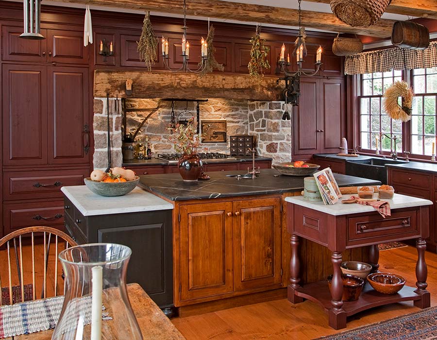 DRAPER♦DBS - Gallery - rustic-kitchen-butternut